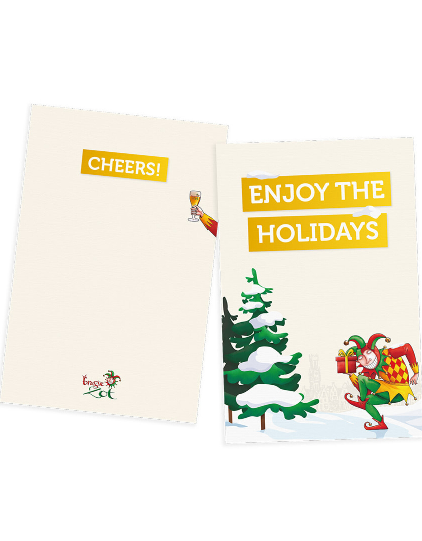 Brugse Zot Greeting card Holidays