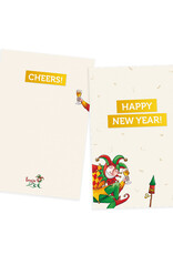 Brugse Zot Greeting card New Year