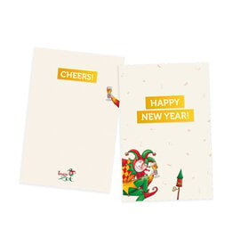 Brugse Zot Greeting card New Year