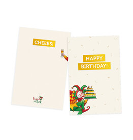 Brugse Zot Carte de vœux Happy Birthday