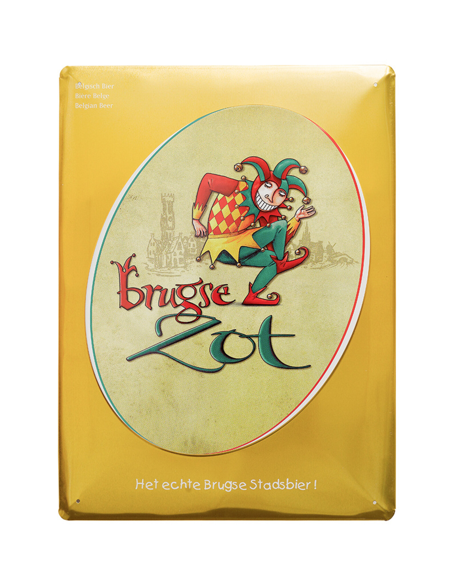 Brugse Zot Brugse Zot metal sign