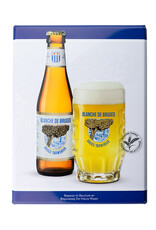 Brugs Tarwebier Blanche de Bruges metal plate
