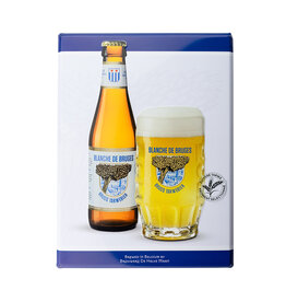 Brugs Tarwebier Blanche de Bruges metalen pancarte