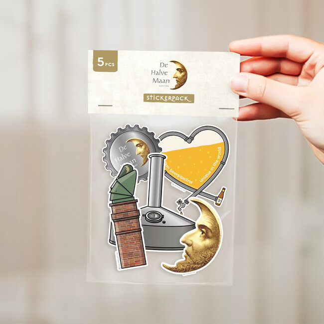 Halve Maan stickerset