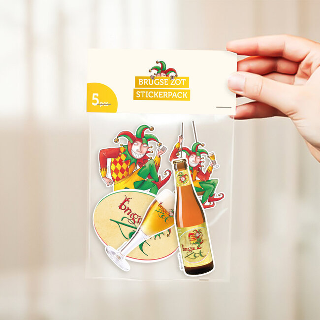 Brugse Zot stickerset