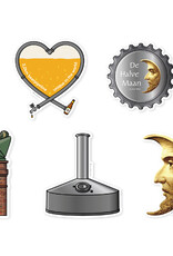Brouwerij Halve Maan De Halve Maan sticker set