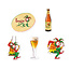 Set de stickers Brugse Zot