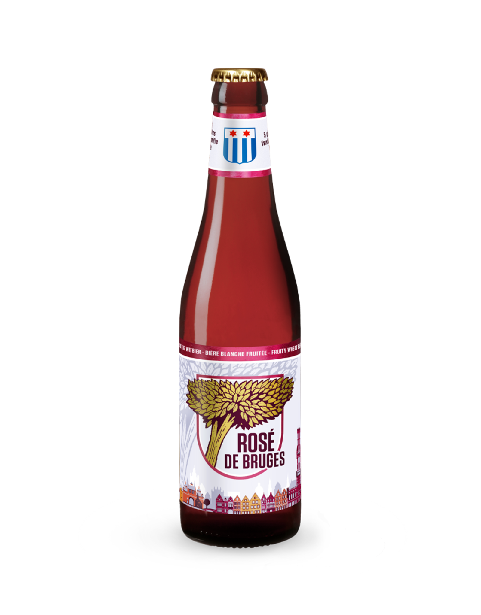 Brugs Tarwebier Rosé de Bruges bouteille 25cl