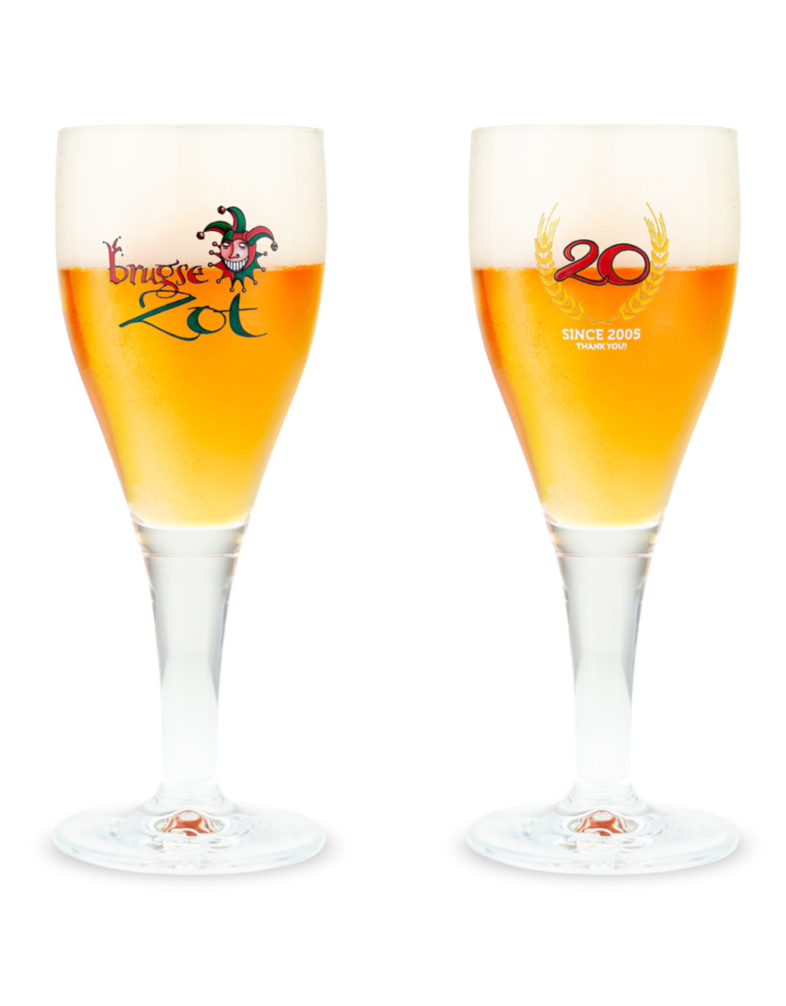 Brugse Zot 20 years Brugse Zot glass 33cl