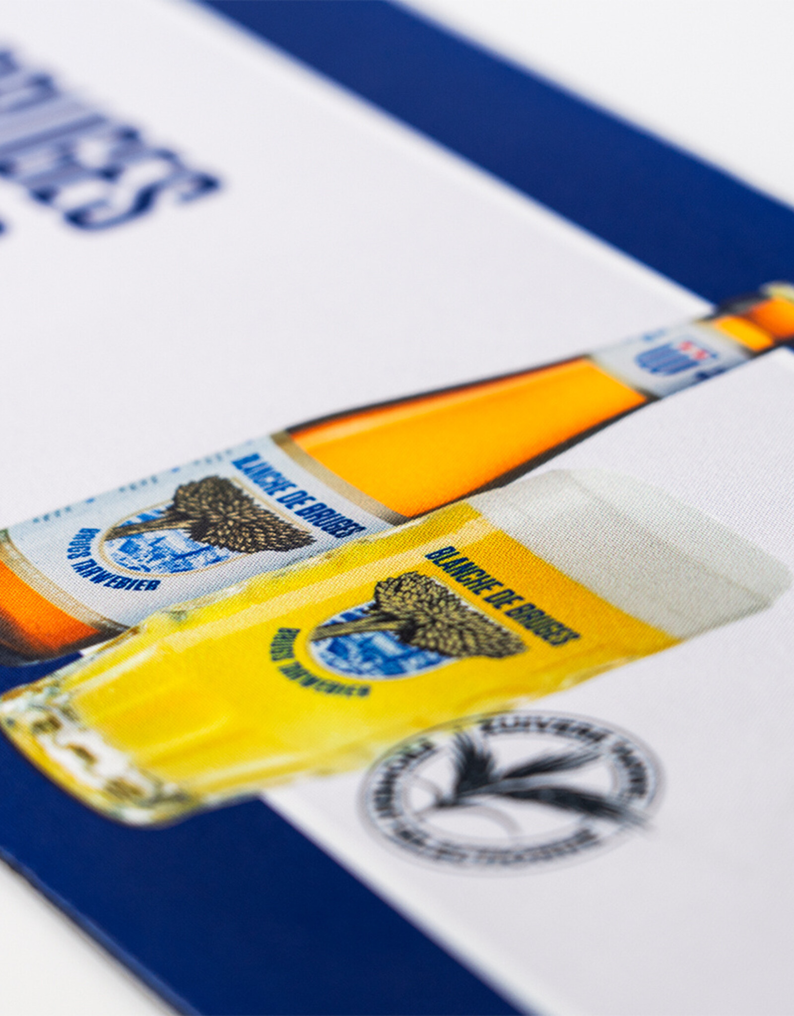 Brugs Tarwebier Blanche de Bruges tapis de comptoir