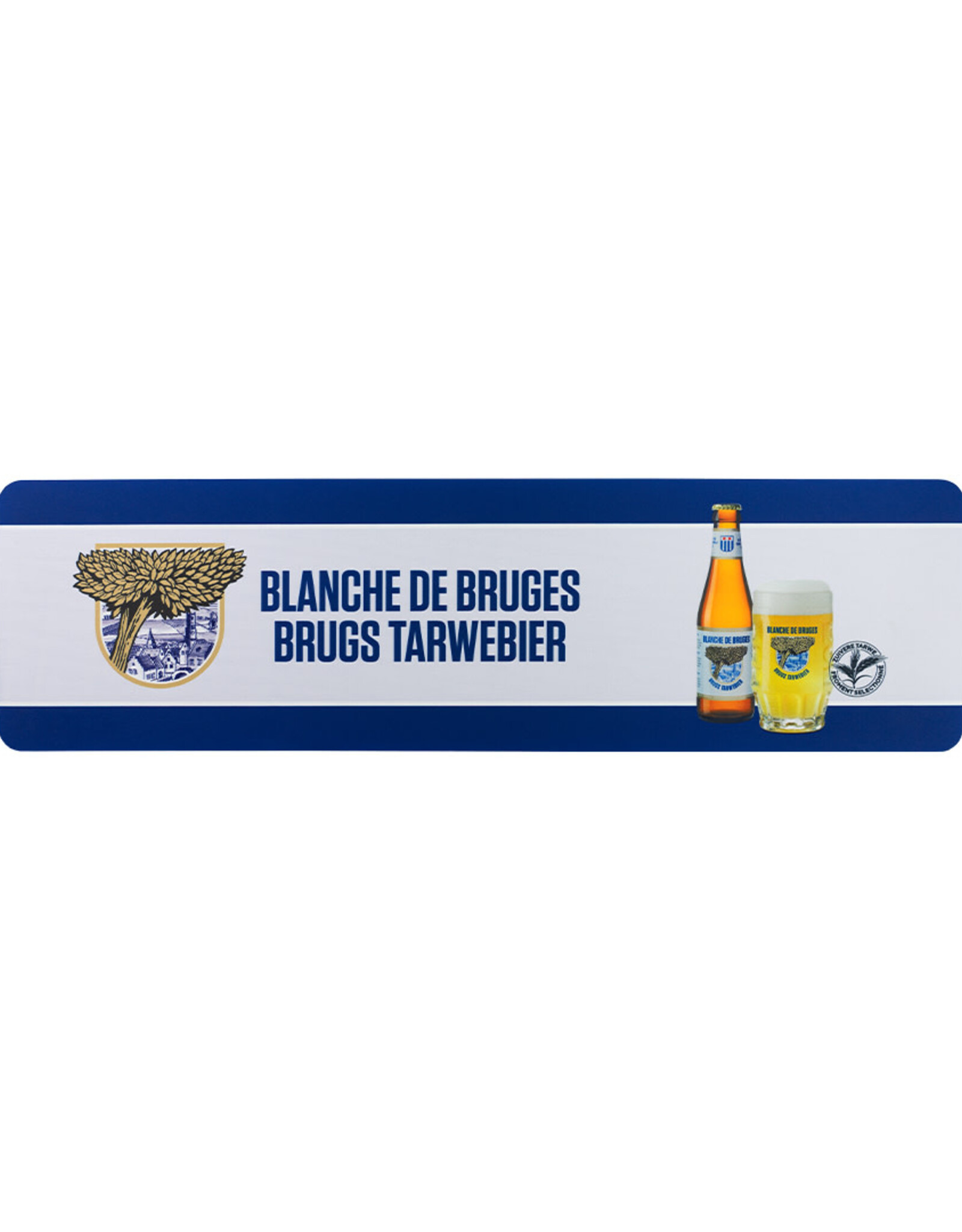 Brugs Tarwebier Blanche de Bruges toogmat