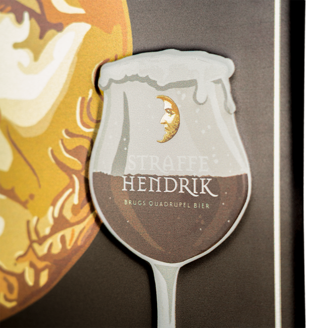 Straffe Hendrik quadrupel pancarte