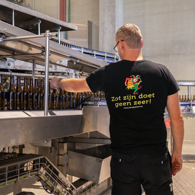 Brugse Zot T-shirt zwart