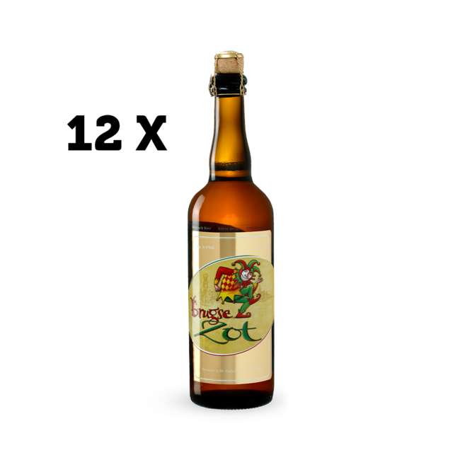 Brugse Zot Blond 12 x 75 cl