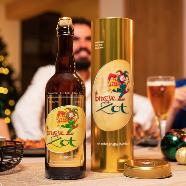 Brugse Zot Blond boite métallique 75 cl