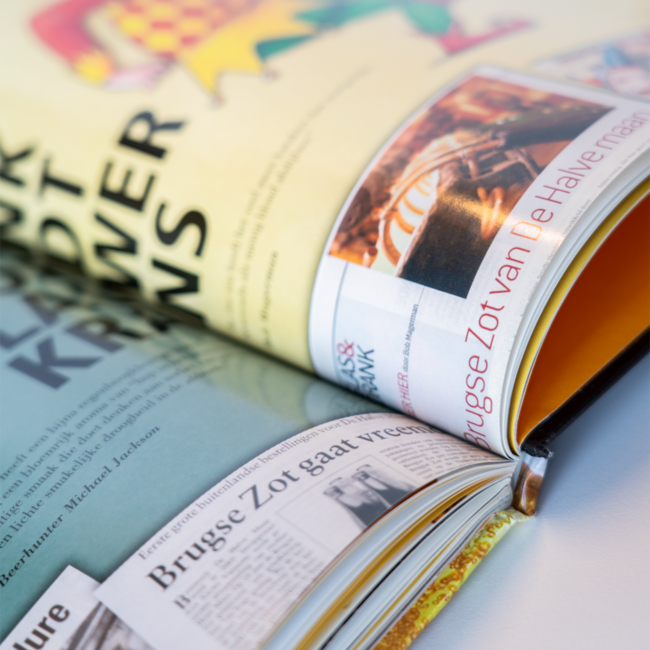 Livre “er is leven in Brugge”