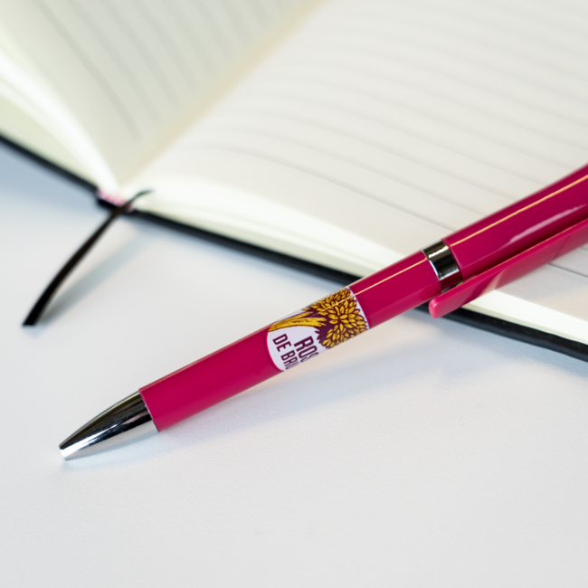 Rosé de Bruges stylo à bille