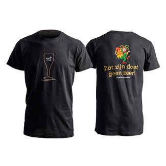 Brugse Zot Brugse Zot T-shirt noir