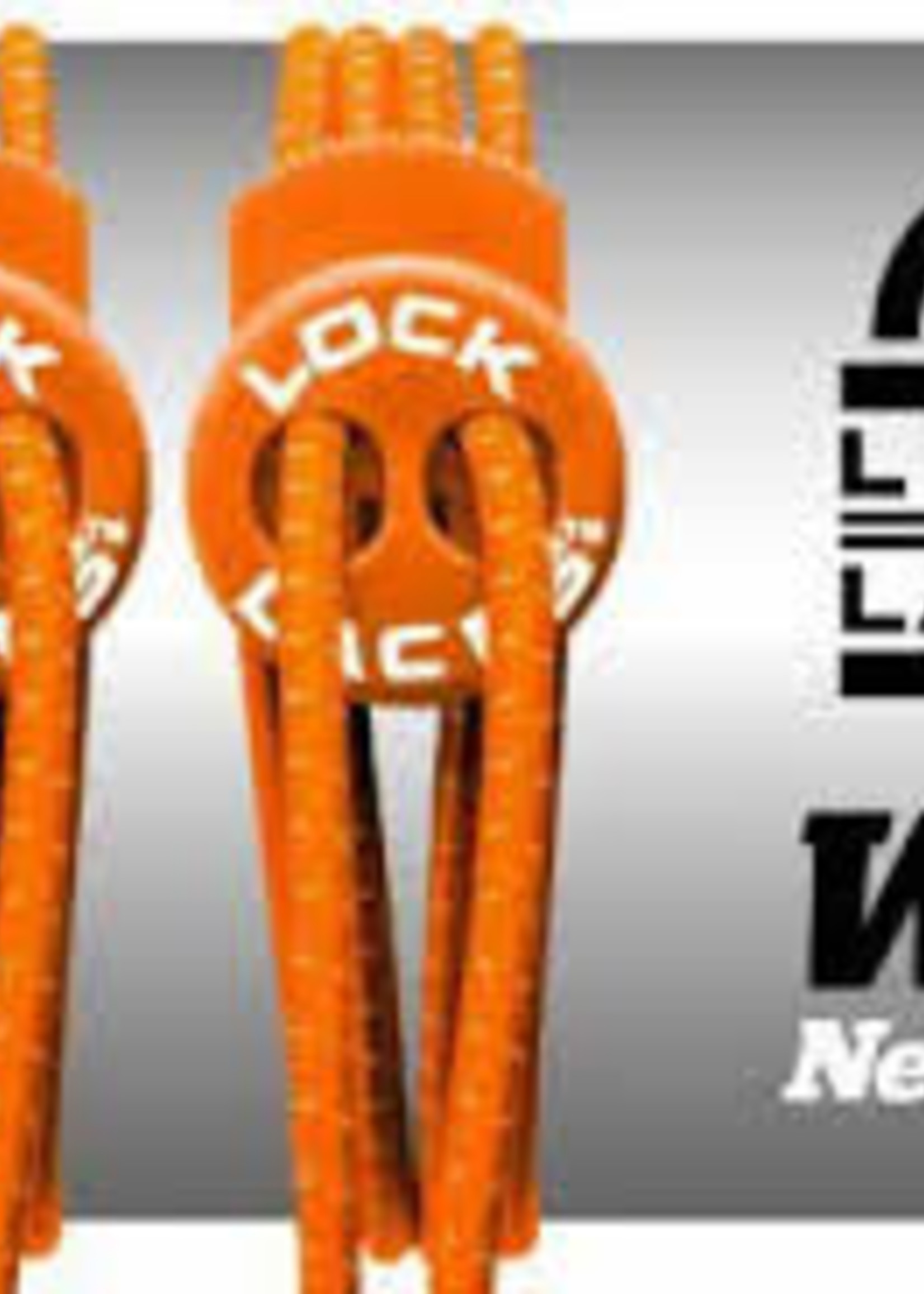 lock laces orange