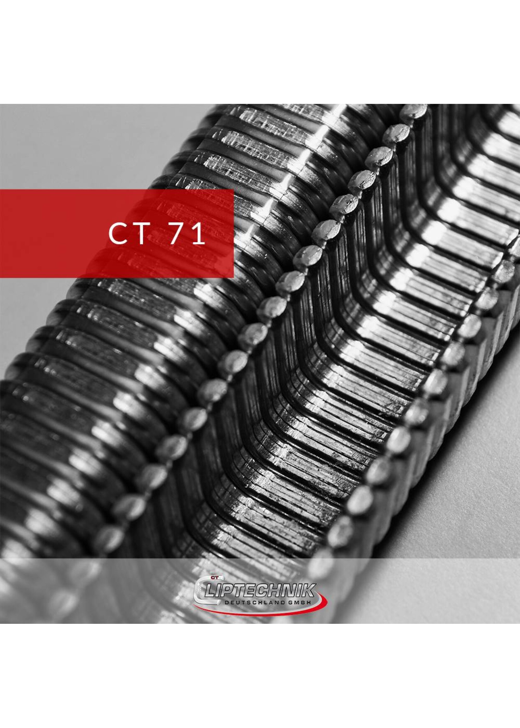 Cliptechnik Deutschland GmbH Clips CT 71 - Inkarton