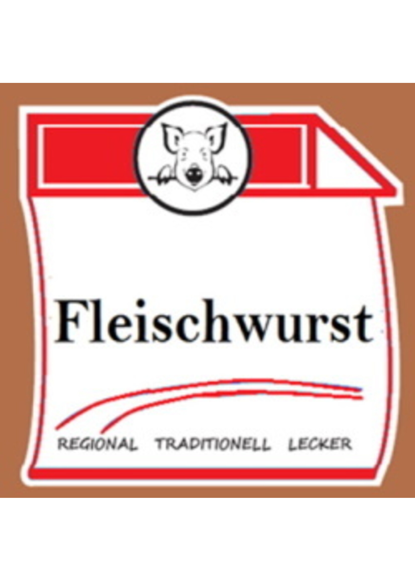 ClipCase 55 Fleischwurst, gerafft , CleverCase Multi F - RTL-Druckserie
