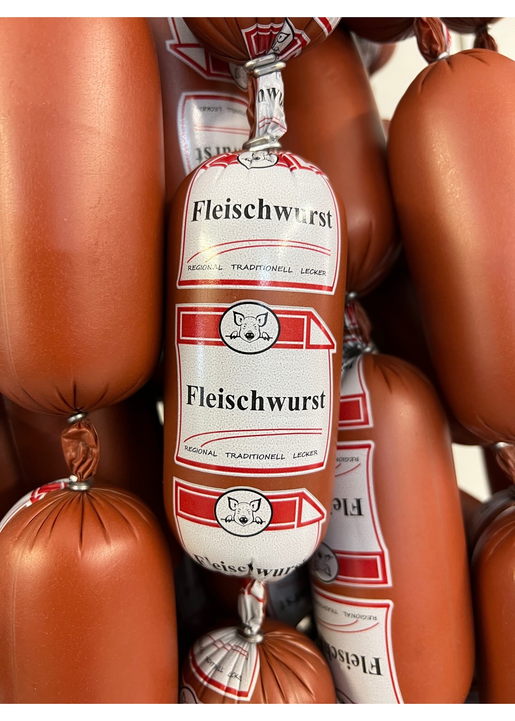 ClipCase 55 Fleischwurst, gerafft , CleverCase Multi F - RTL-Druckserie