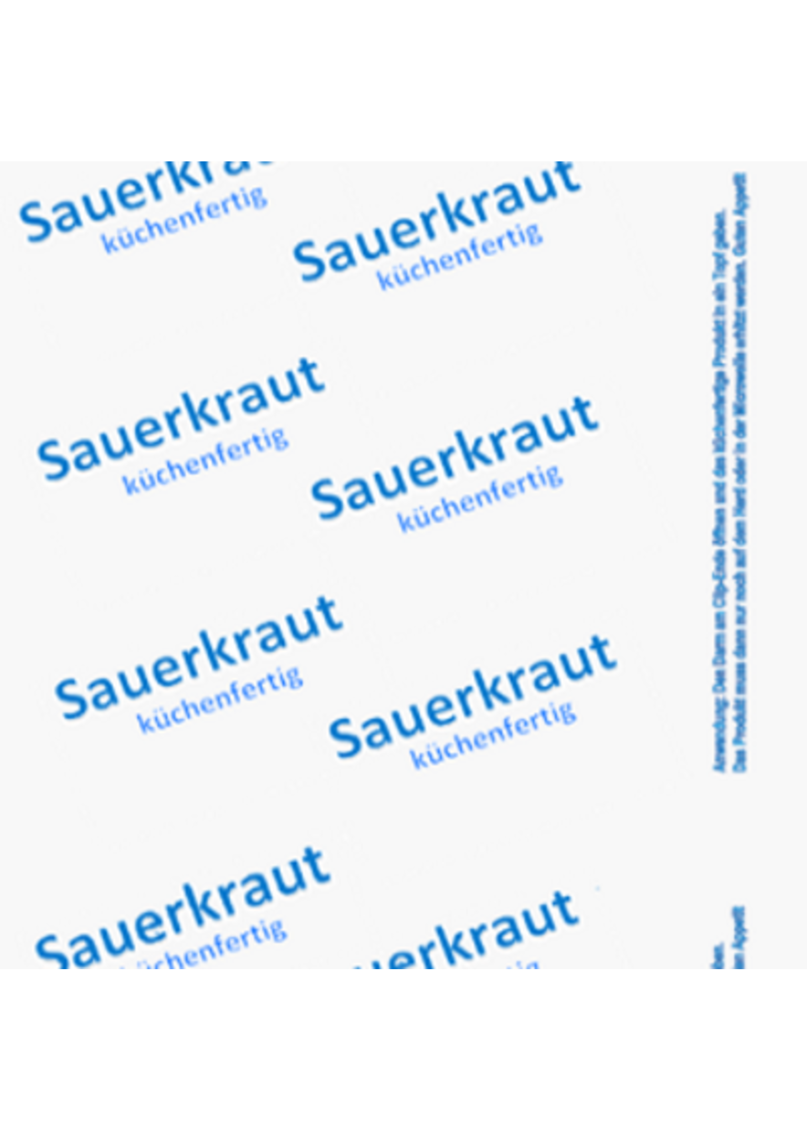 ClipCase Kaliber 62  Sauerkraut, 30m gerafft , CleverCase Multi U mit Druck