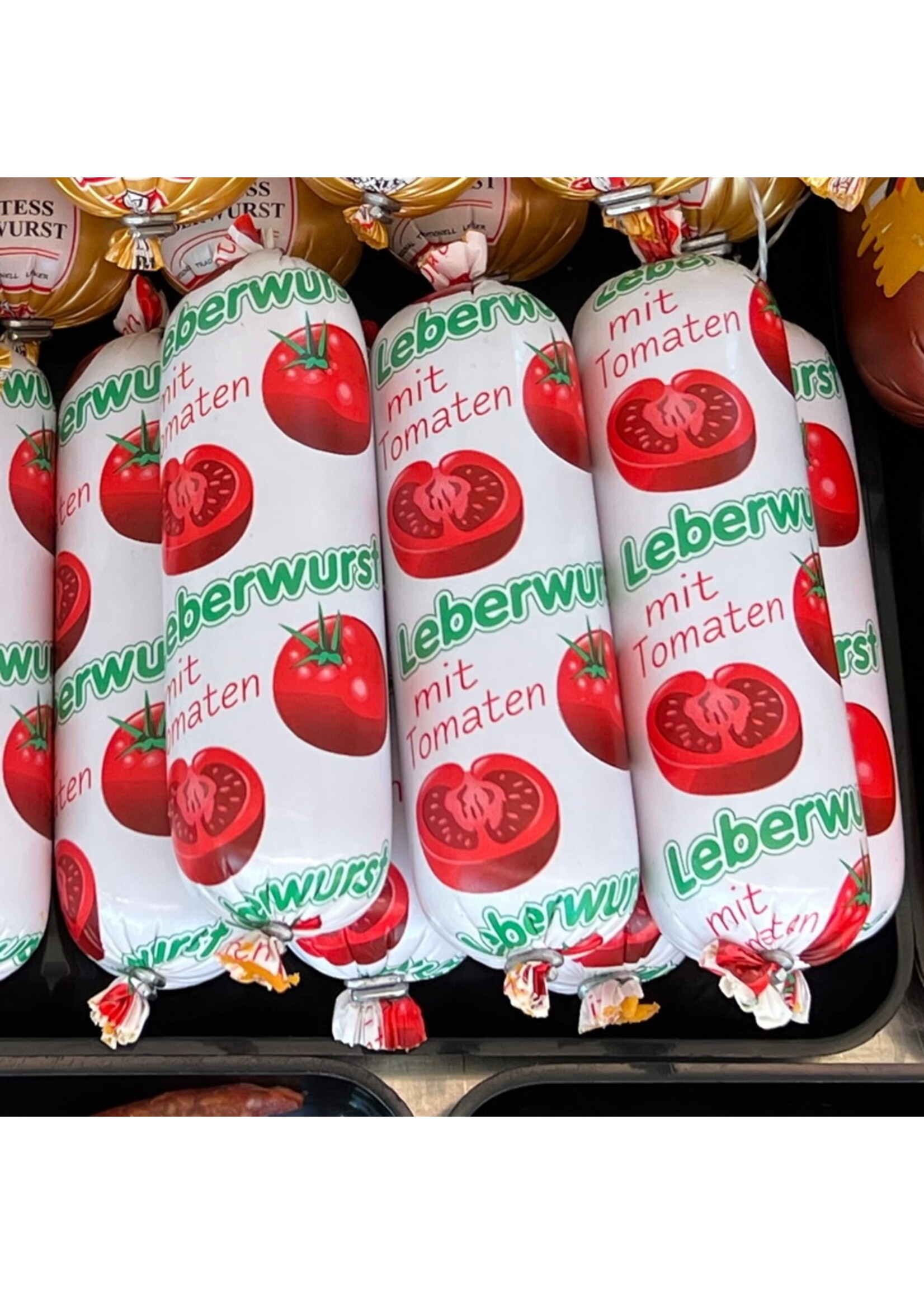 ClipCase Kaliber 43 Leberwurst mit Tomate, gerafft , CleverCase Multi Weiß