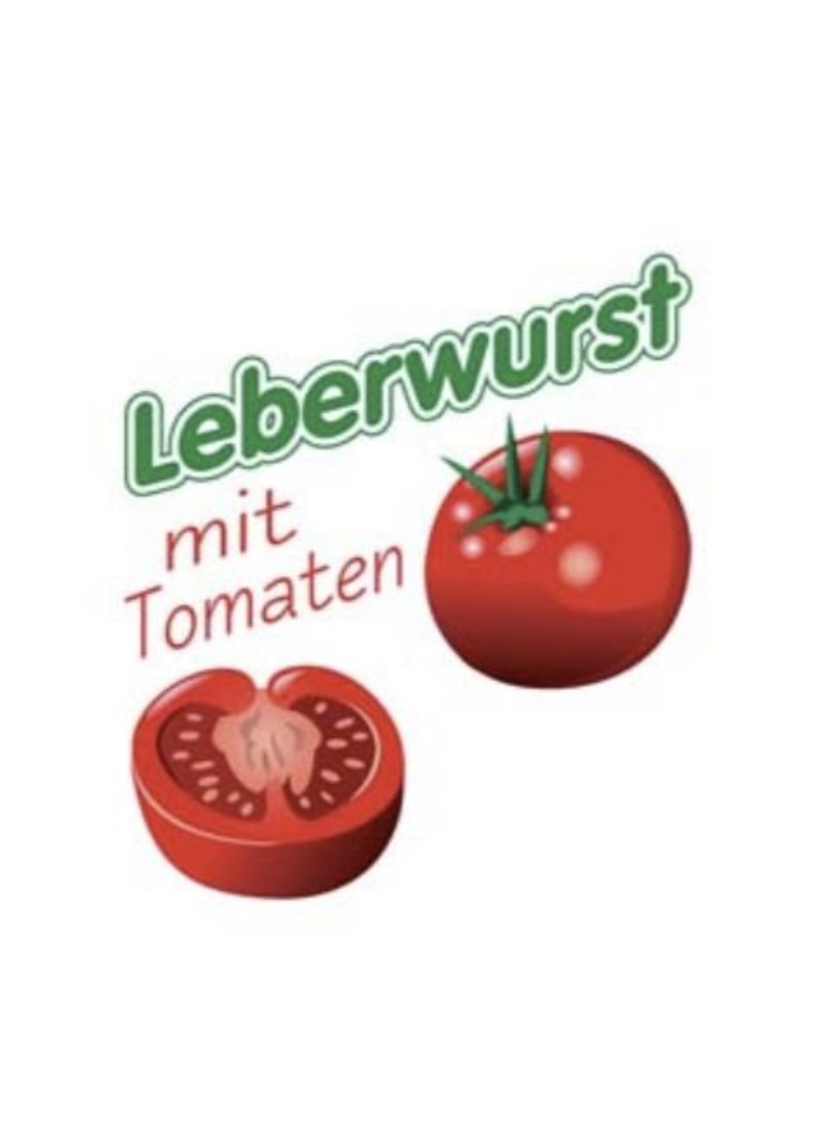 ClipCase Kaliber 43 Leberwurst mit Tomate, gerafft , CleverCase Multi Weiß