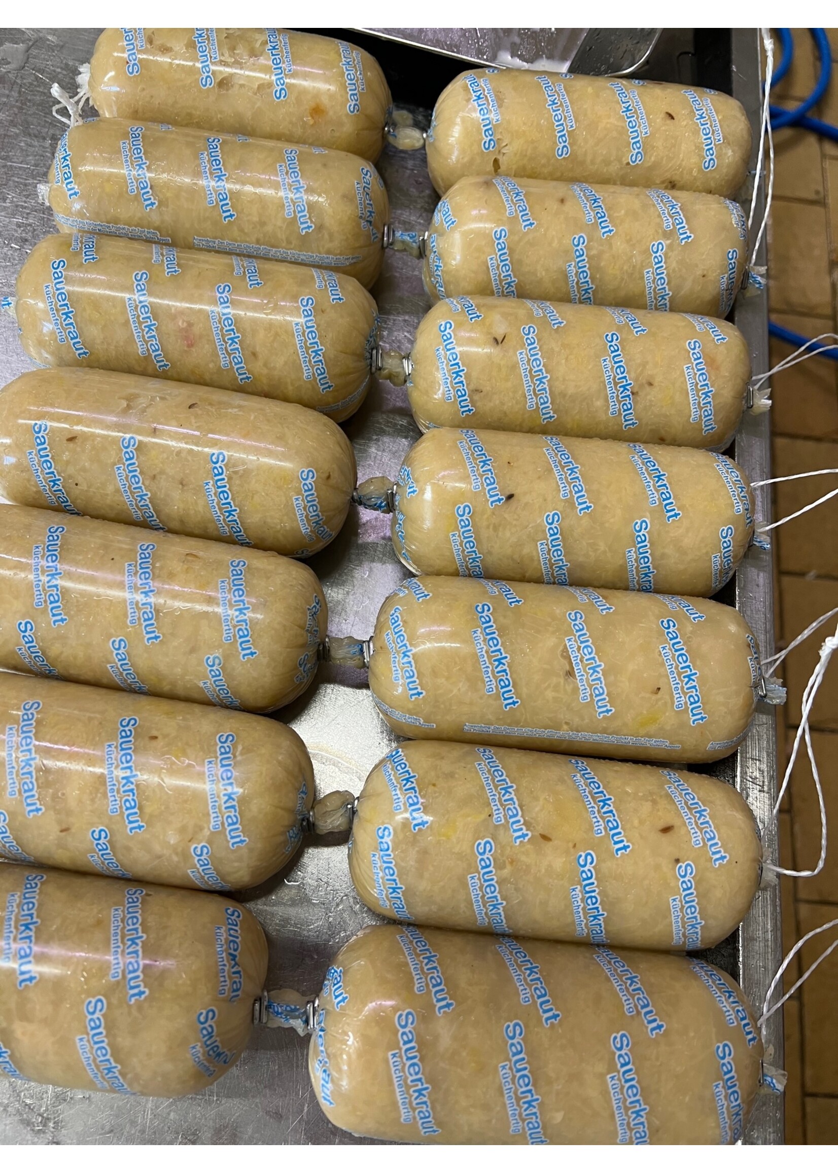 ClipCase Kaliber 62  Sauerkraut, 30m gerafft , CleverCase Multi U mit Druck