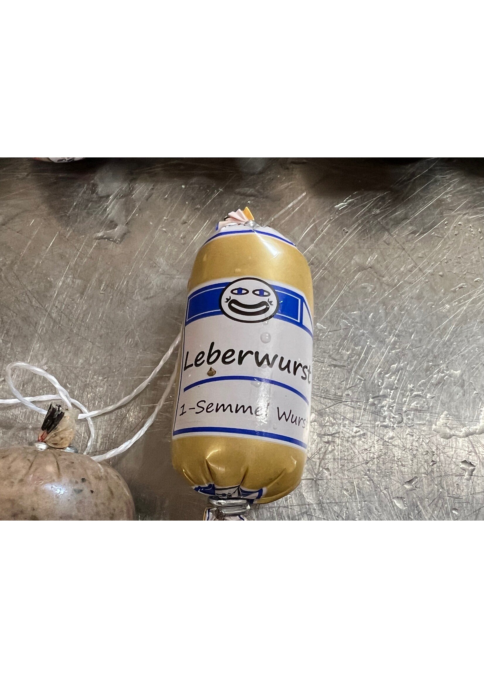 ClipCase 34 - 1-Semmel-Leberwurst, 20m gerafft , CleverCase Multi  U, Druck 3-farbig