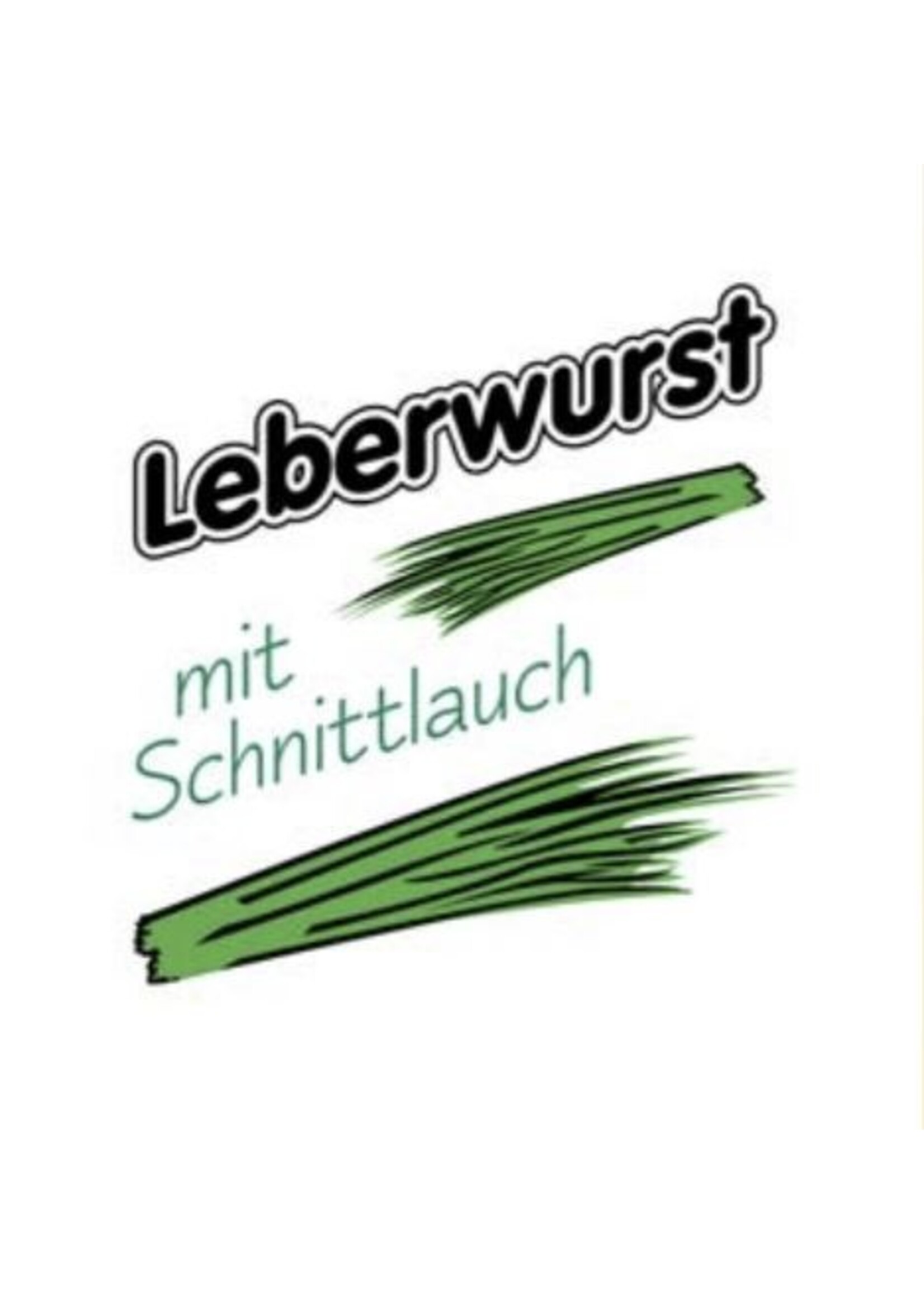 ClipCase Kaliber 43 Leberwurst mit Schnittlauch  -  33,4m gerafft , CleverCase Multi Weiß