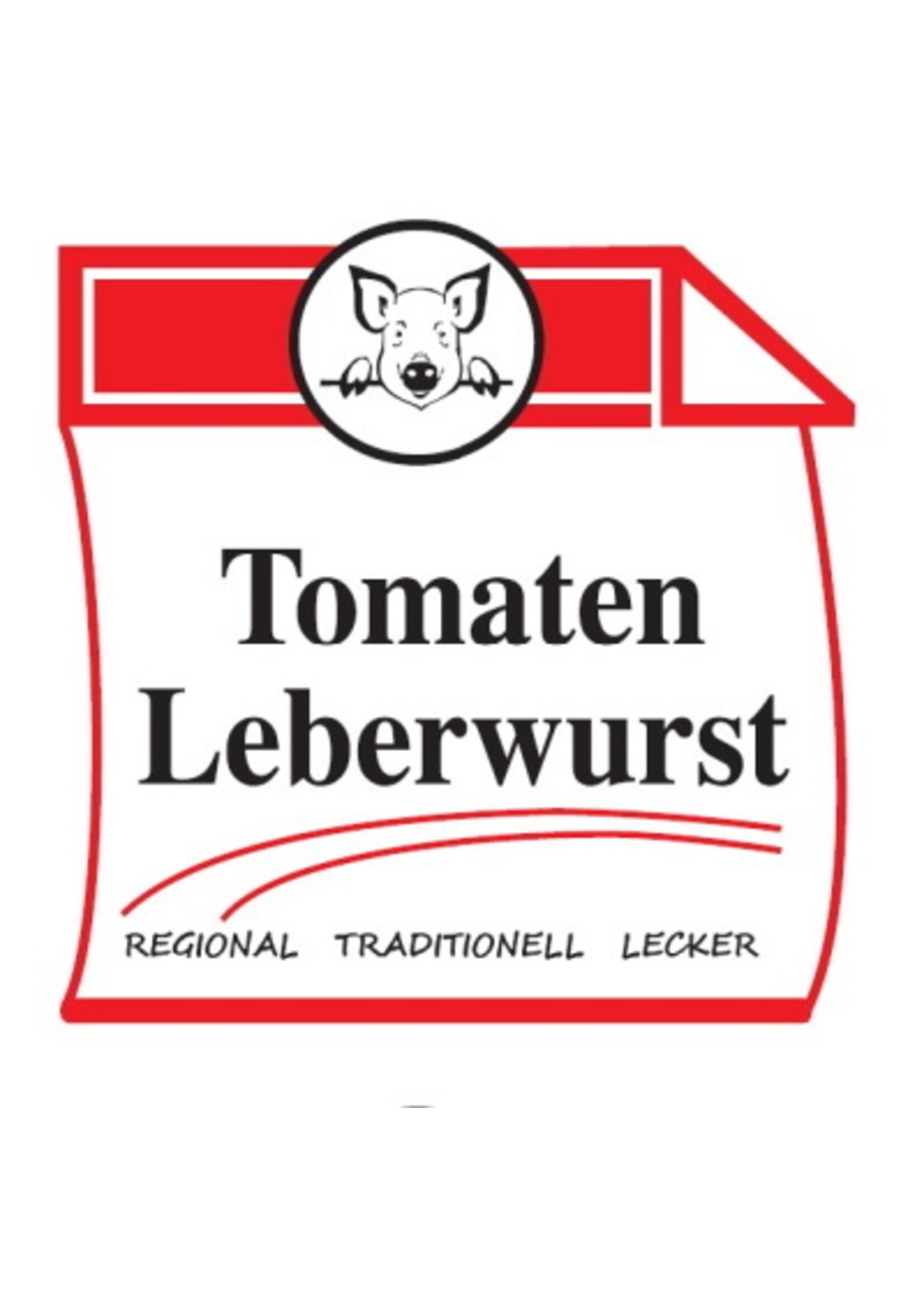 ClipCase Kaliber 43 Leberwurst mit Tomate  -  gerafft , CleverCase Multi Weiß im RTL Design