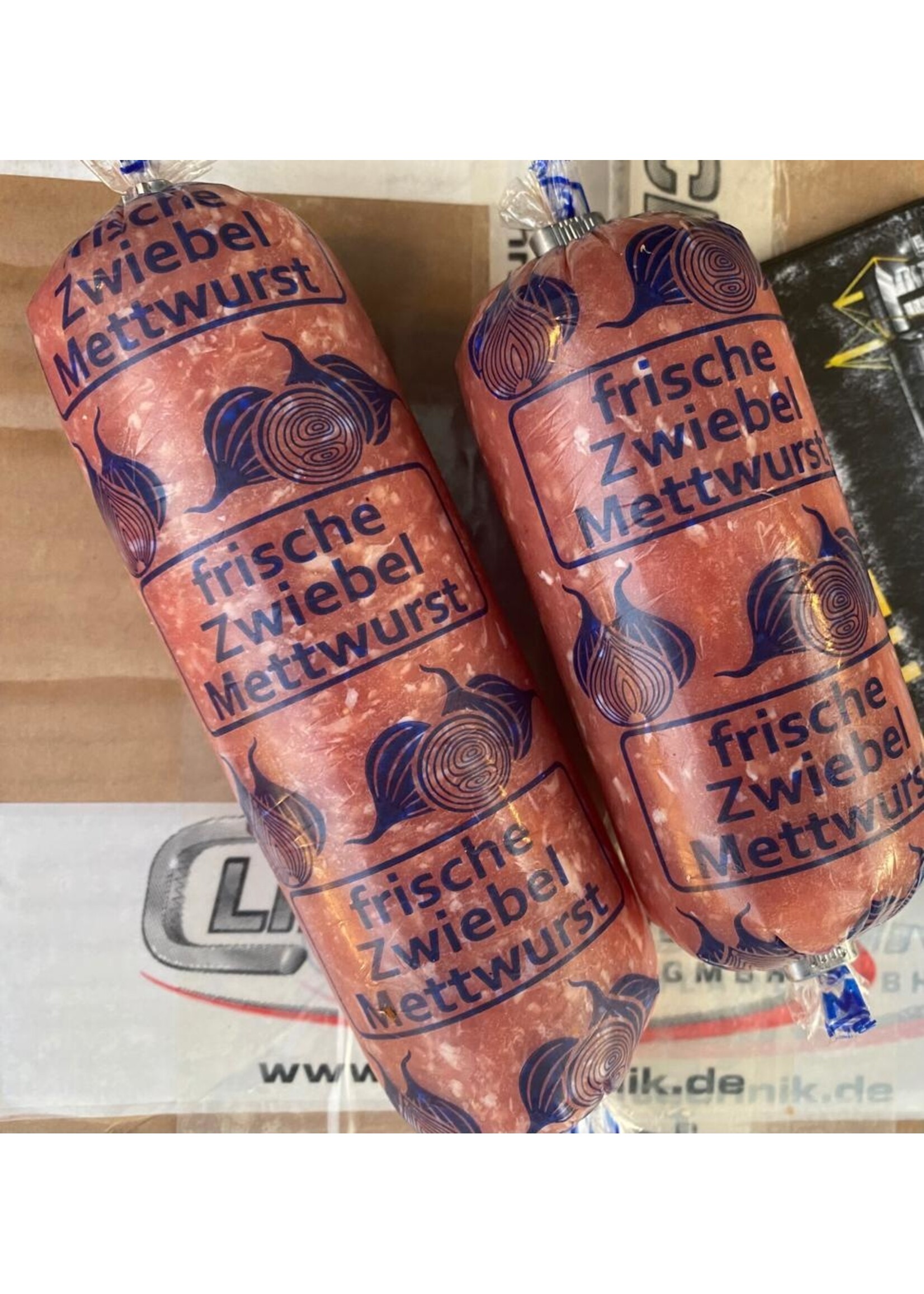 ClipCase Kaliber 43 CleverCase Multi , 1-farbig frische Zwiebelmettwurst transparent, 33,4m gerafft