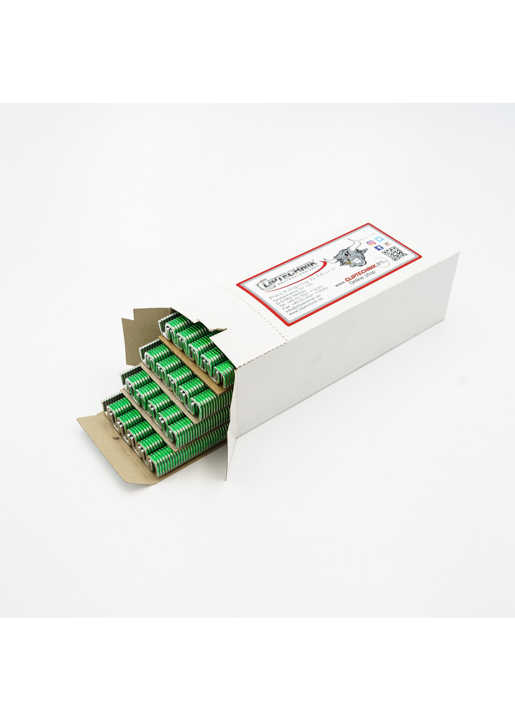 Cliptechnik Deutschland GmbH Clips B 150 - Inkarton 3.000 Stück