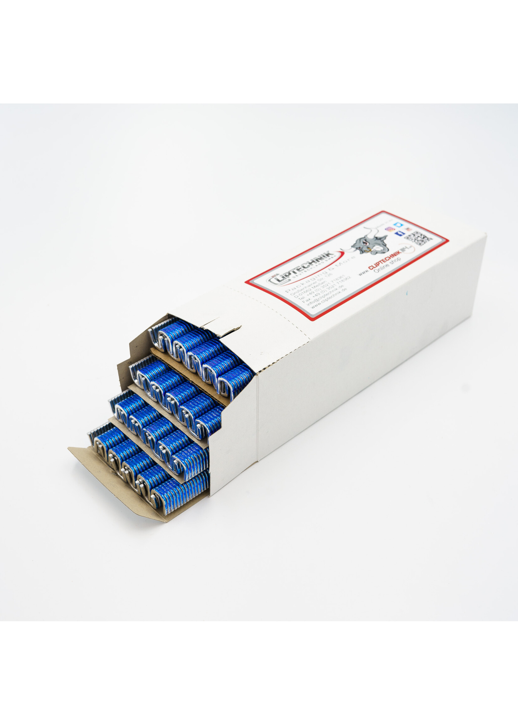 Cliptechnik Deutschland GmbH Clips B 160 - Inkarton 3.000 Stück