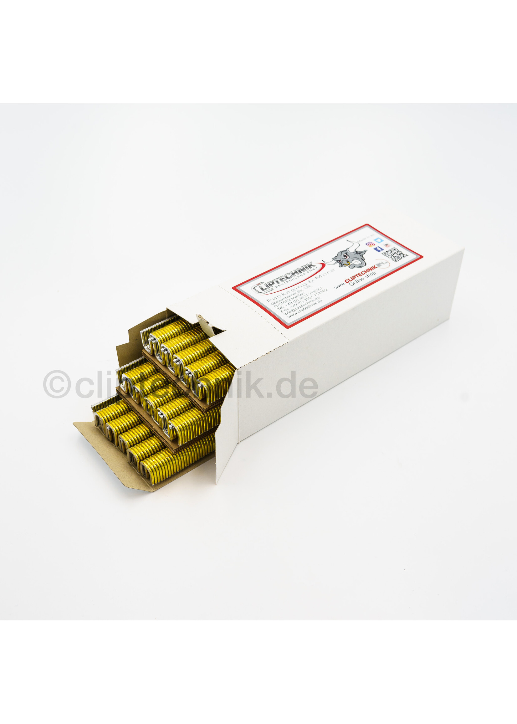 Cliptechnik Deutschland GmbH Clips B 142 - Inkarton 4.000 Stück