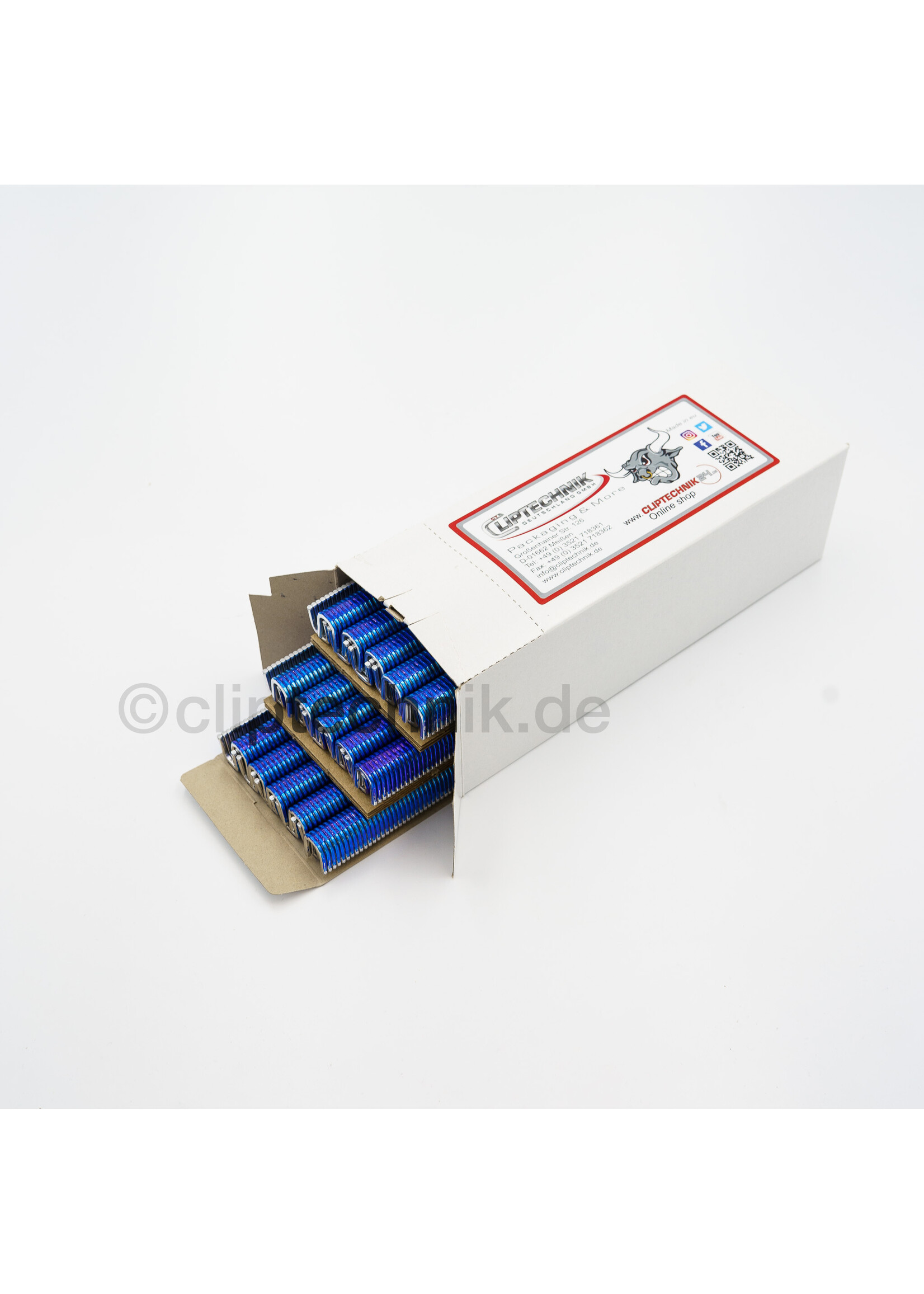 Cliptechnik Deutschland GmbH Clips B 142 - Inkarton 4.000 Stück
