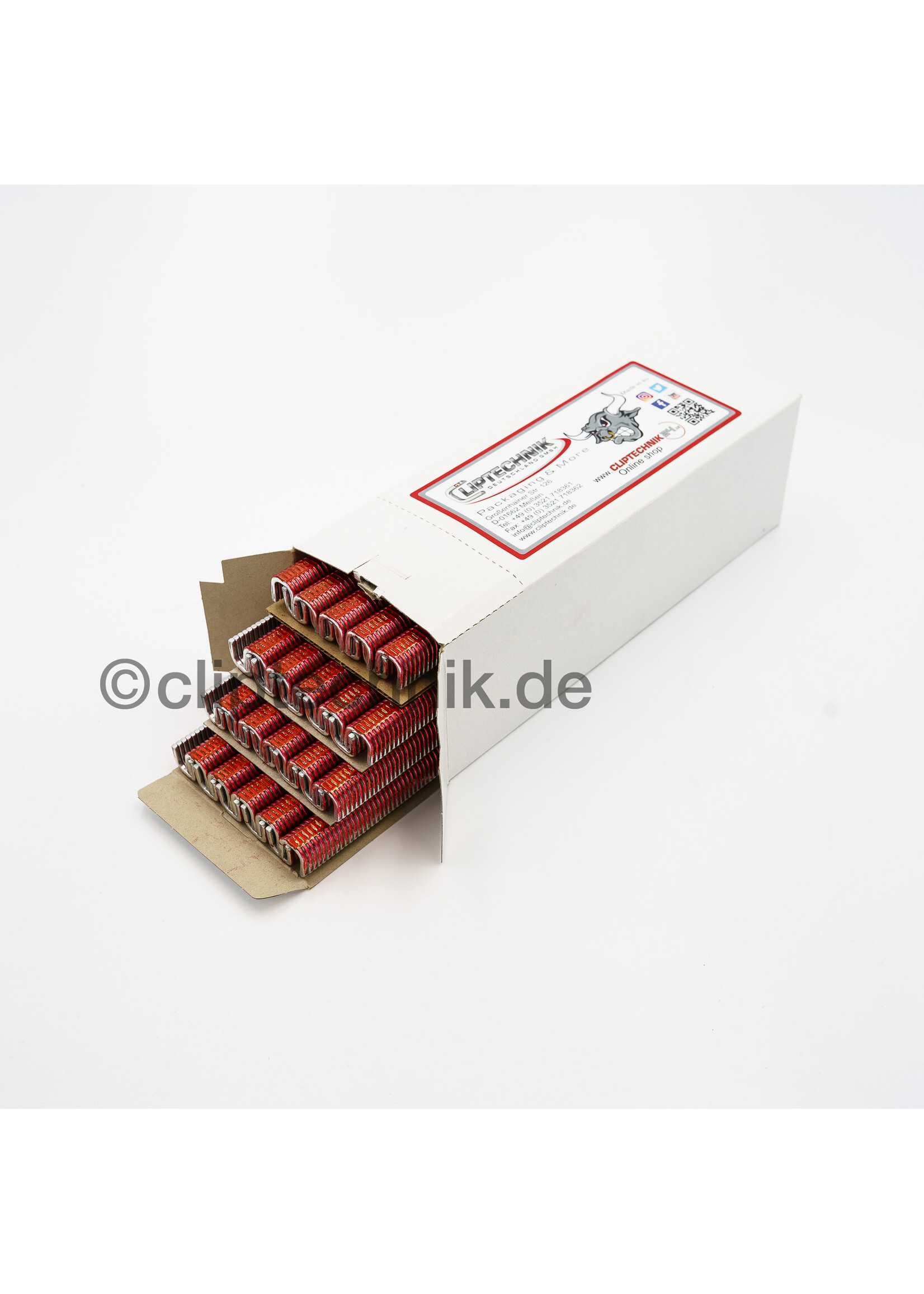 Cliptechnik Deutschland GmbH Clips B 152 - Inkarton 3.000 Stück