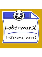 ClipCase 34 - 1-Semmel-Leberwurst, 20m gerafft , CleverCase Multi  U, Druck 3-farbig
