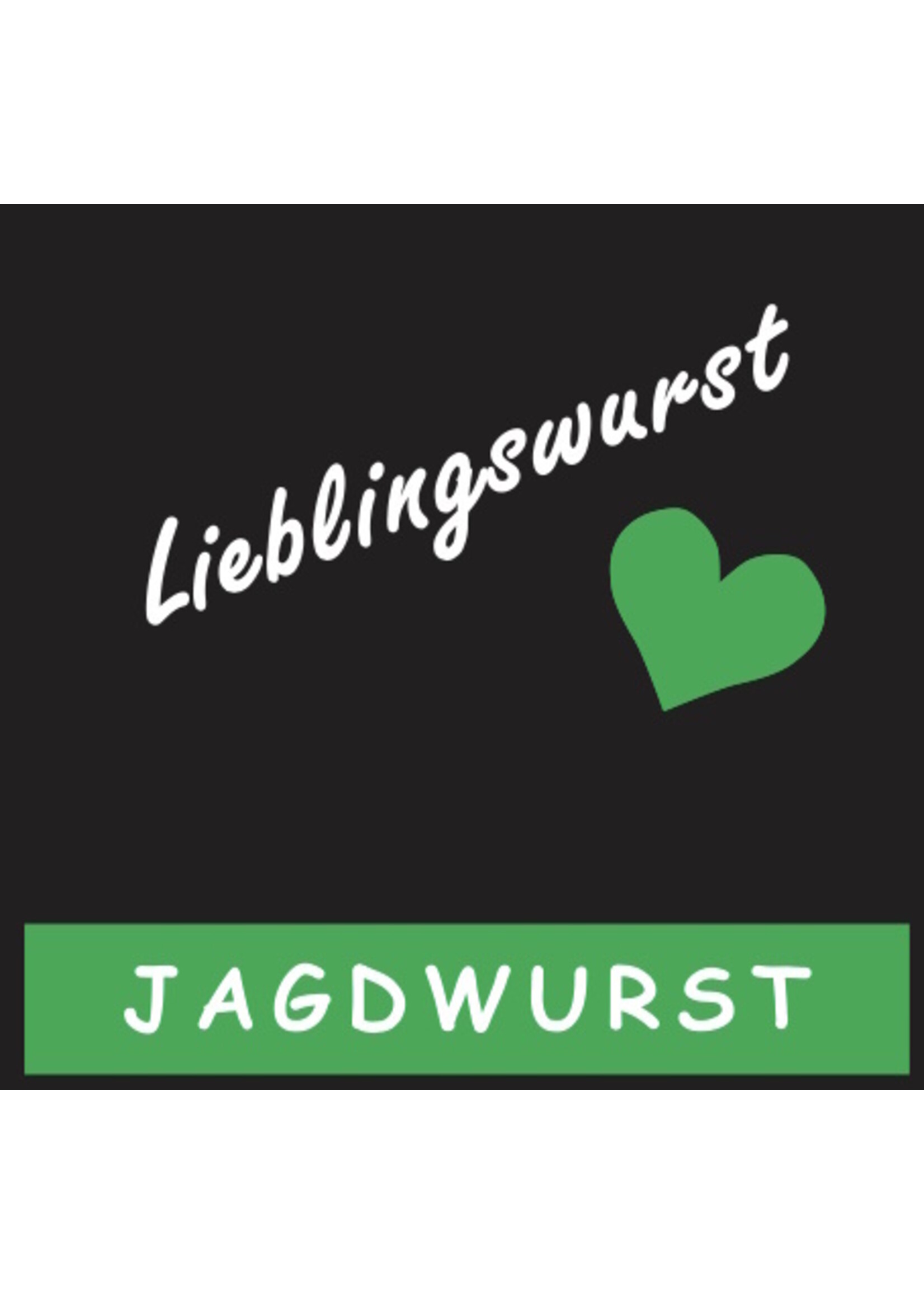 ClipCase Ø 53 Jagdwurst Lieblingswurst, 25m gerafft , CleverCase Multi F schwarz - Modern-Serie