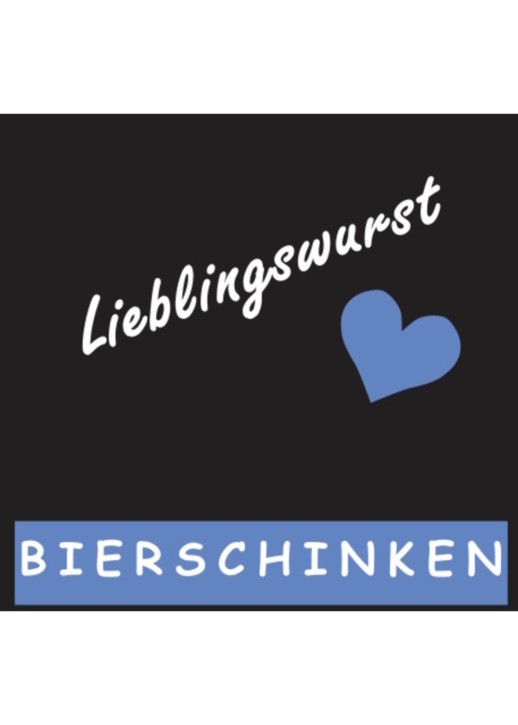 ClipCase Ø 53 Bierschinken Lieblingswurst, 25m gerafft , CleverCase Multi F schwarz - Modern-Serie