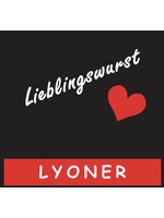 ClipCase Ø 53 Lyoner Lieblingswurst, 25m gerafft , CleverCase Multi F schwarz - Modern-Serie