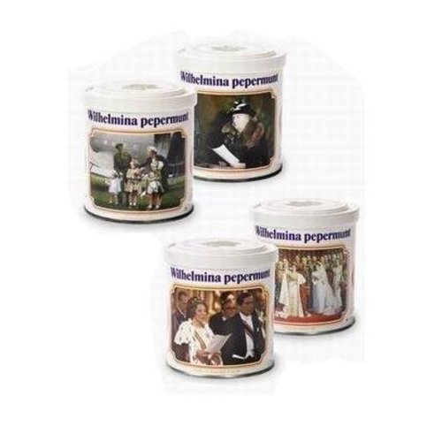 Wilhelmina Pepermunt Blik 450 Gram Wilhelmina Pepermunt Blik 450 Gram