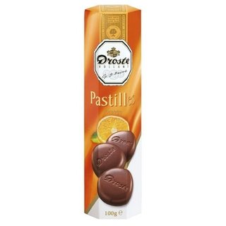 Droste Chocolade Pastilles Koker Orange 85 Gram