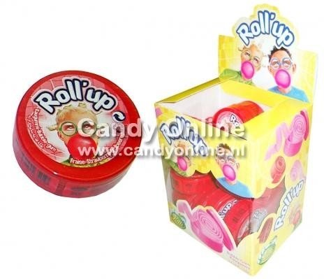 Lutti Lutti Rollup Aardbei Kauwgom afbeelding