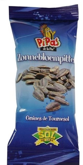 Pipas Zonnebloempitten 30 Gram