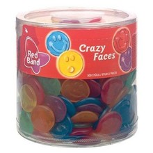 Red Band Silo Crazy Faces Winegums 300 Stuks 1510 Gram