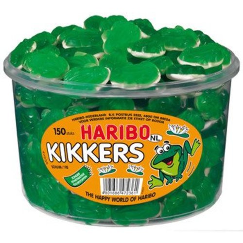 Haribo Silo Kikkertjes 150 Stuks 1050 Gram