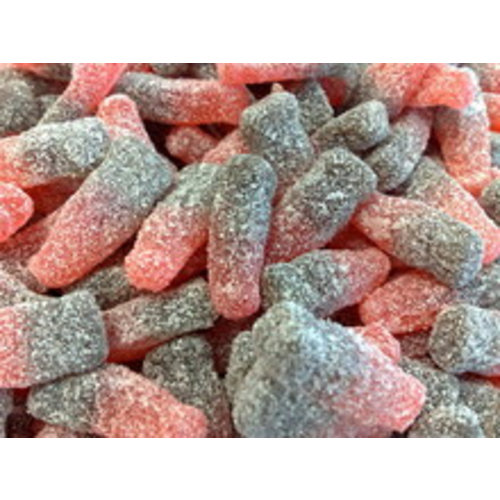 Astra Zure Kers/Cola Flesjes 250 Gram Astra Zure Kers/Cola Flesjes 250 Gram